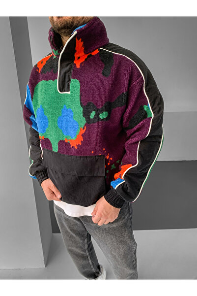 NO1 KONSEPT Προσαρμοσμένη σχεδίαση Premium Παχύ φούτερ με βελούδινη τσέπη καγκουρό