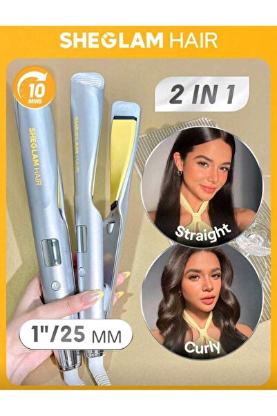 SHEGLAM Hair 2 in 1 Straight and Wavy Hair