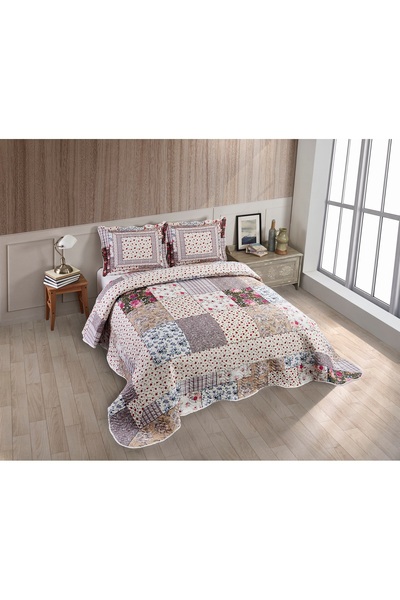 Örtüm LAUREN KAPİTONE ÇİFT KİŞİLİK YATAK ÖRTÜSÜ