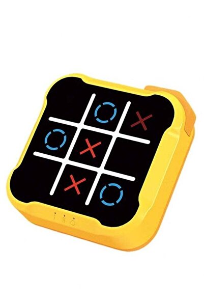 Toybox Electronic Tic-Tac-Toe Game, 3 Modes, Memory Training, Family Travel Toy