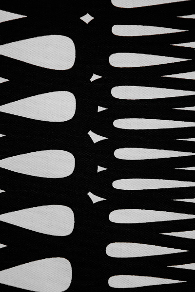 Premier Home Duck Patterned Cushion Cover Black and White V1 40X40