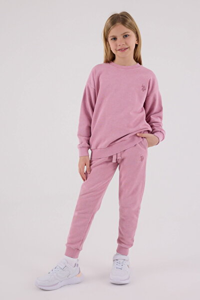 U.S. Polo Assn. 2302 Girls' Pajama Set