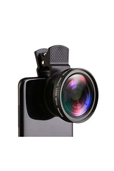 ANTONELLA 2in1 HD Macro Lens With Universal Mount Super Wide 0.45X