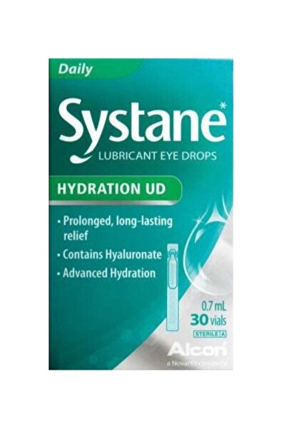 systane قطرات العين هايدريشن يو دي 0.7 مل فيال 30 قطرة