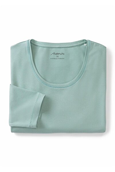 Org Marka Store Avena 43-7720 / 889.299 / 280 0 Collar Long Sleeve Basic Tshirt