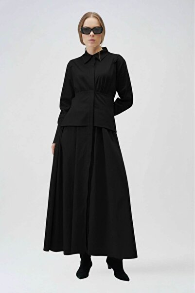 Merve DAĞLI Serene Line Black Dress