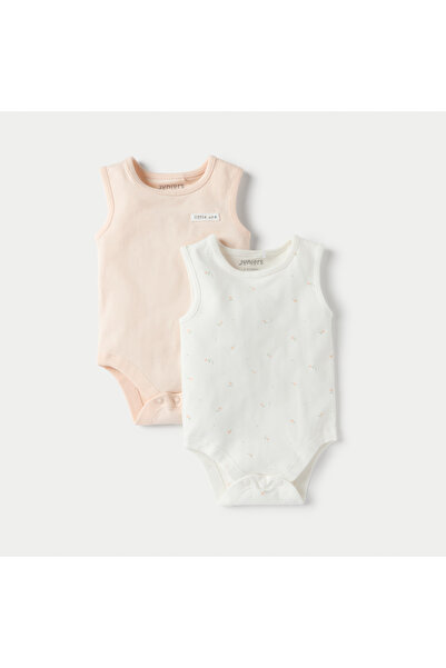 Juniors Assorted Sleeveless Bodysuit - Set of 2