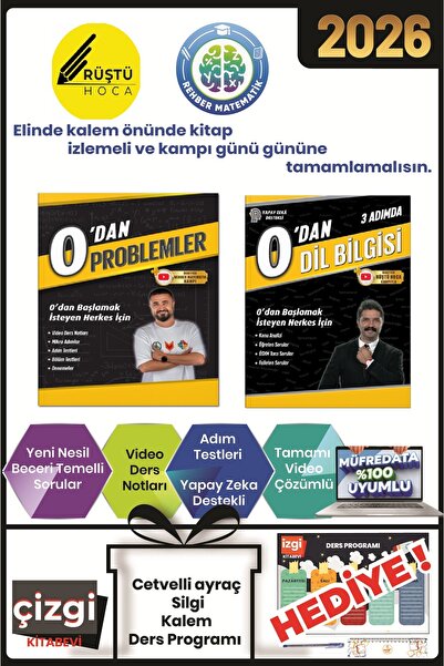 REHBER MATEMATİK YAYINLARI 0'dan Dil Bilgisi-0'dan Problemler