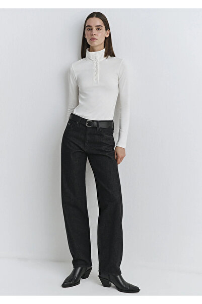 Mavi Leila Edition Rinse Jean Pants Baggy/High Waist/Tapered Leg 1010600-91207