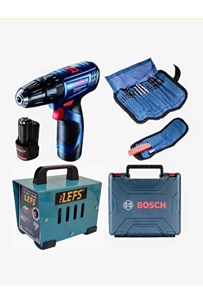 Bosch Gsb 120 li 12 V 2 Ah Çift Batarya Darbeli Akülü Vidalama ve PRO LEFS 7 ...