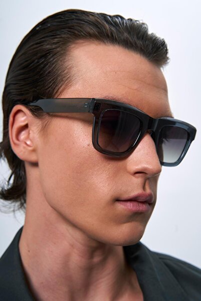 Bilge Karga Velmor Grey Green Gradient Men's Sunglasses