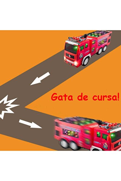 RCO Toy garbage truck, interactive, with sounds and lights, 27 cm, WP8002