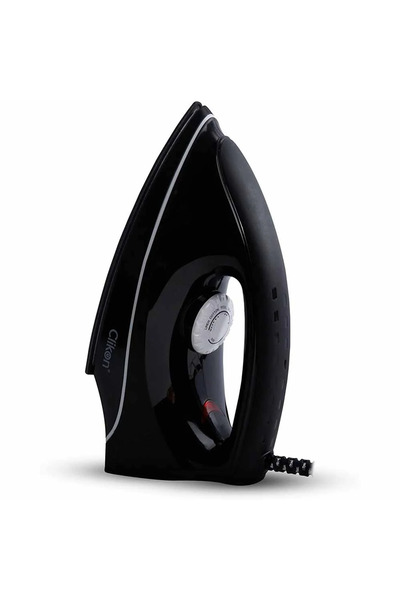 CLIKON Light Iron, Lightweight Compact Dry Iron with Non-Stick Coated 1300Watts- Black