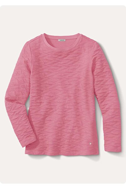 Org Marka Store Walbusch 43-5865/886.882 Embosed 0 Neck Long Sleeve Tsh