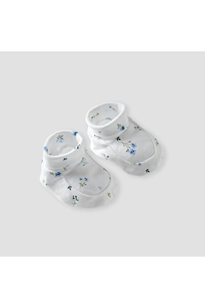 Juniors Floral Print Booties