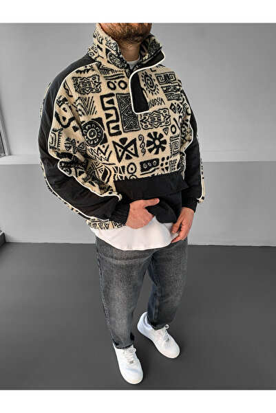 NO1 KONSEPT Προσαρμοσμένη σχεδίαση Premium Παχύ φούτερ με βελούδινη τσέπη καγκουρό