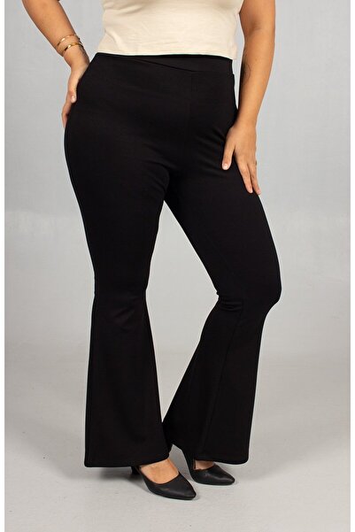 Truva XXL Steel Combed Flared High Waist t Shaping / Sculpting Leggings Stylish and Flexible Form