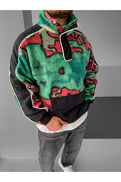 NO1 KONSEPT Προσαρμοσμένη σχεδίαση Premium Παχύ φούτερ με βελούδινη τσέπη καγκουρό