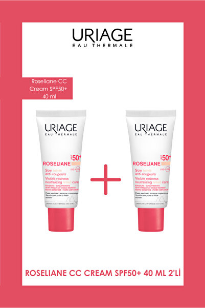 Uriage Roseliane CC Cream SPF50+ 2'li Hassas Ciltlere Özel Fırsat Paketi