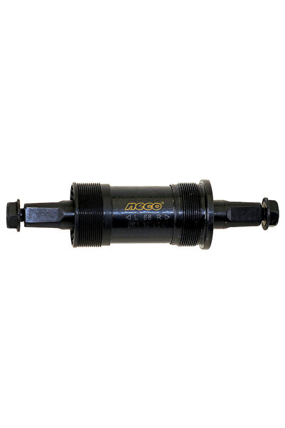 SXT Suport pedalier monobloc negru, cupe metalice/plastice, 127,5/30,5 mm