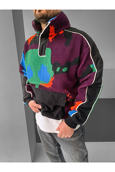 NO1 KONSEPT Προσαρμοσμένη σχεδίαση Premium Παχύ φούτερ με βελούδινη τσέπη καγκουρό