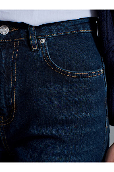 Dilvin 72094 100% Cotton Wide Leg Jean-Tint