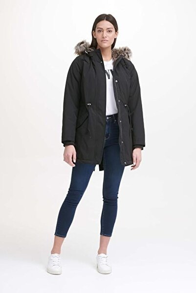 Levi's Hooded Parka Jacket Black