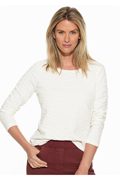 Org Marka Store Walbusch 43-5865/886.882 Embosed 0 Neck Long Sleeve Tsh