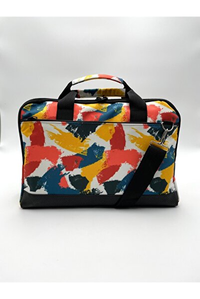 Differ Studio 17'' Inch Brush Pattern Abstract/Colorful Waterproof Laptop/Macbook/Notebook/Computer/Briefcase