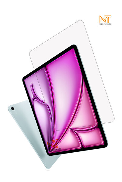 Nezih Case Apple iPad Air M2 13 Inch 2024 Compatible Reinforced Flexible Nano Screen Protector