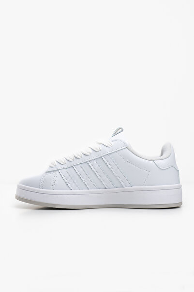 Shupe Women's White Sports Shoes Sneaker