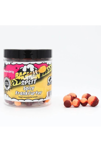 CPK Boilies Bagman Split Spicy Frankfurter Hook 10/14 mm