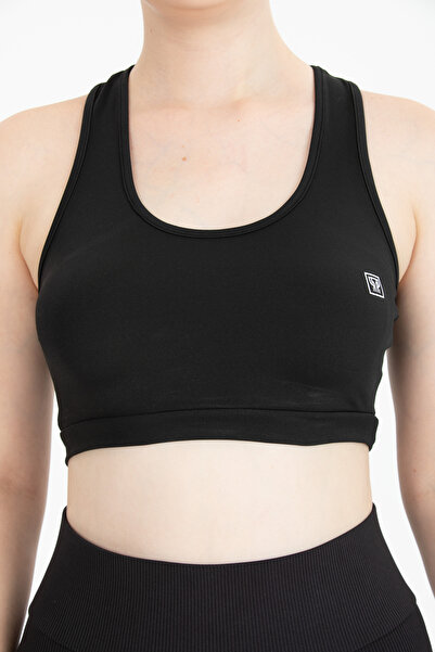 Lexsina Black Female Athlete with Straps