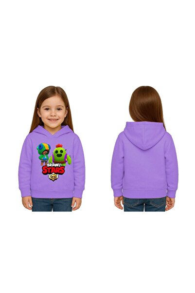 SEDİRLİ Tricou unisex cu imprimeu Brawl Stars pentru copii cu glugă, 3 fire, ...