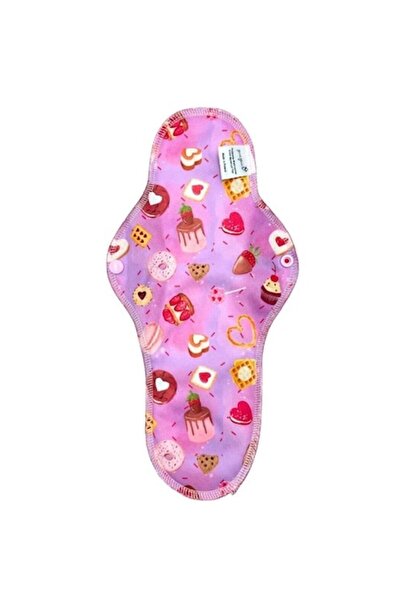 Pupus Covoraș reutilizabil din bambus 32-33 cm cu model de dulciuri pentru seară