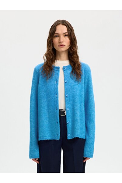 SELECTED Strickjacke Wollmix