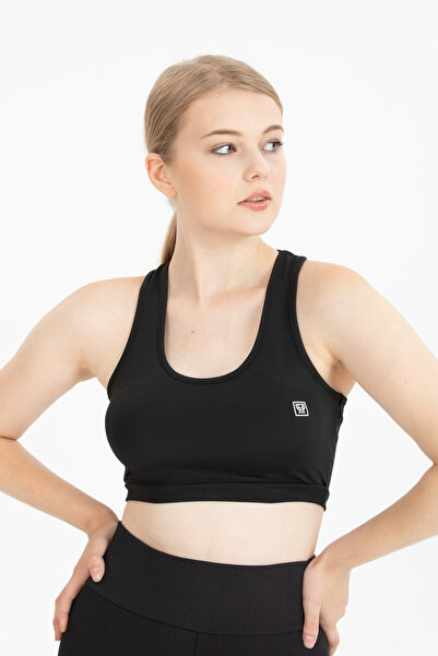 Lexsina Black Female Athlete with Straps