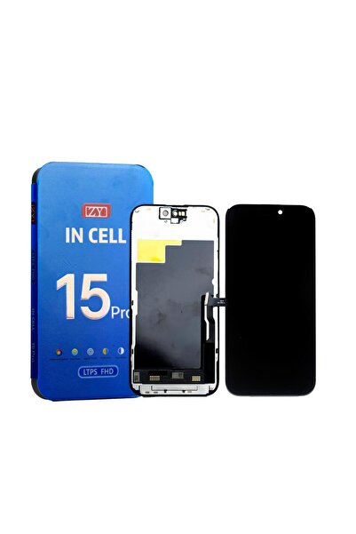 CEPAKS İphone 15 Pro İncell Full HD LCD Ekran Sıvı Bant Dahil