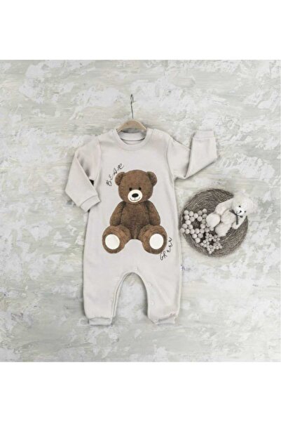 Little Baby Combed Cotton " BEAR " Baby Rompers