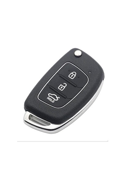OEM Hyundai key shell Solaris ix35 ix45 Elantra Santa Fe - 3 buttons