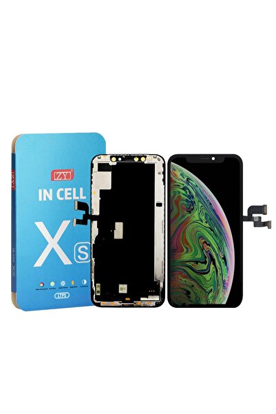 CEPAKS İphone XS İncell Full HD LCD Ekran Sıvı Bant Dahil