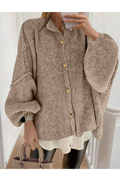 Sheya Shein cardigan, beige