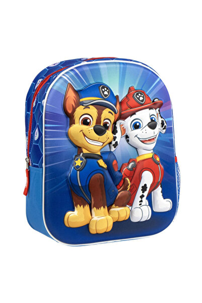 PAW PATROL Ghiozdan gradinita 3D Chase si Marshall, 31x25x10 cm