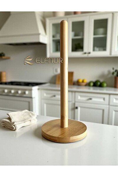 elfnur Bambu Kağıt Havluluk – Kaydırmaz Tabanlı, Şık ve Doğal Tasarım