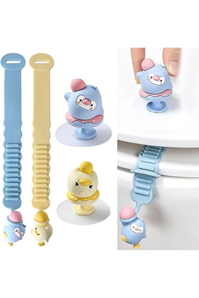 Arabest 2 Toilet Lid Lifter Set, Toilet Cover Handle & Seat Cover Lifter, Avoid Direct Contact Seat Handle