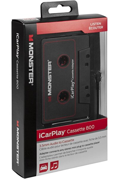 MONSTER محول كاسيت MBL 800 إلى ميني 1/8 بوصة، 3 أقدام