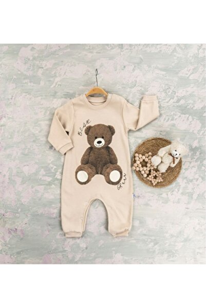 Little Baby Combed Cotton " BEAR " Baby Rompers