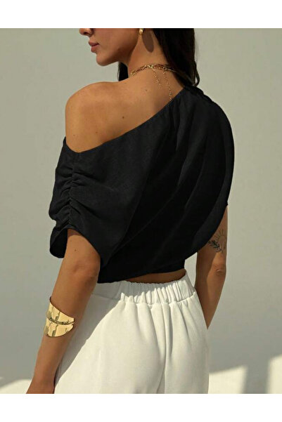 Sheya Shein short sleeve shirt, black