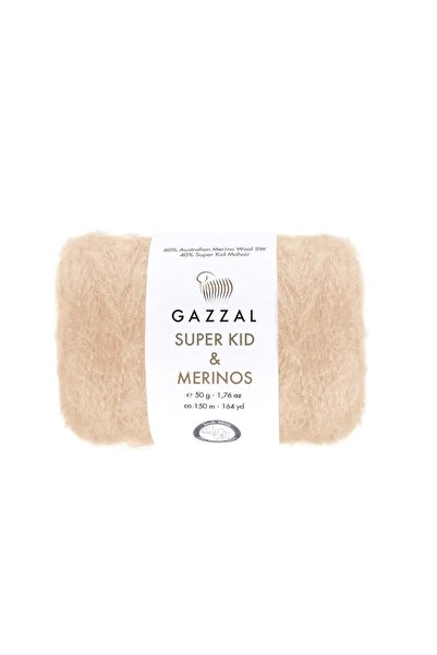 Gazzal SUPER KID & MERINOS 50gr 150mt El Örgü Ipliği