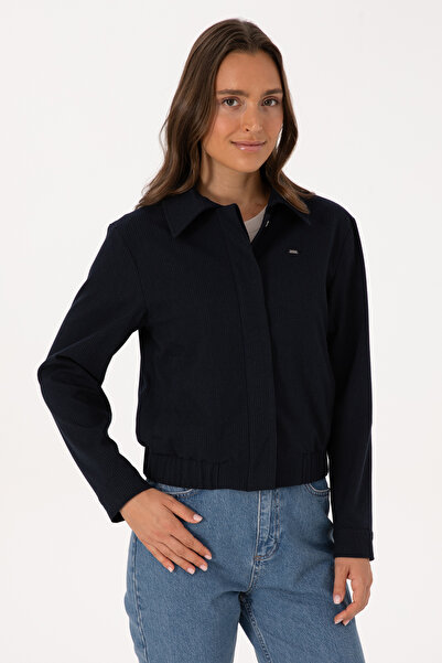 U.S. Polo Assn. Women's Navy Blue Jacket 50312868-Vr033